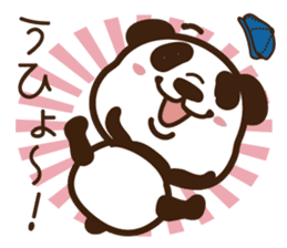 Panda gentlemen's theater. sticker #5586617