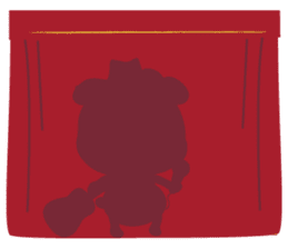 Panda gentlemen's theater. sticker #5586618