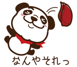 Panda gentlemen's theater. sticker #5586622