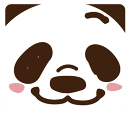 Panda gentlemen's theater. sticker #5586626