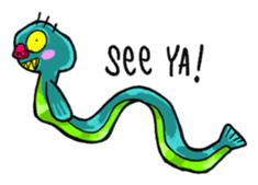 Jamja's Mysterious Creatures sticker #5587548