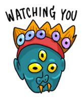 Jamja's Mysterious Creatures sticker #5587556