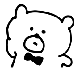 kind bear! sticker #5588665