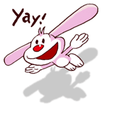 TOBY the Flying Bunny 2 sticker #5589008