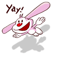TOBY the Flying Bunny 2 sticker #5589008