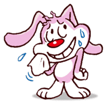 TOBY the Flying Bunny 2 sticker #5589014