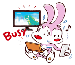 TOBY the Flying Bunny 2 sticker #5589019