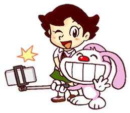 TOBY the Flying Bunny 2 sticker #5589020