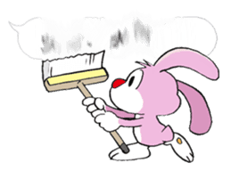 TOBY the Flying Bunny 2 sticker #5589030