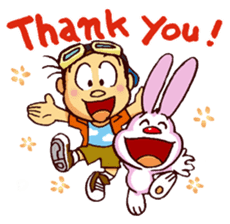 TOBY the Flying Bunny 2 sticker #5589036