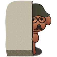 Cute! Lovely! Toy Poodle! sticker #5589131