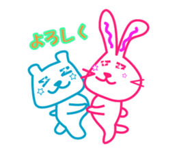 usagi&kuma sticker #5590064