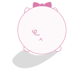 Lovely manmaru pig's 2 sticker #5590098