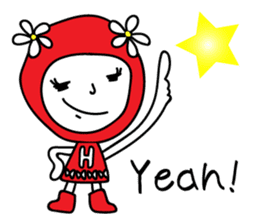 Red Fairy sticker #5590276