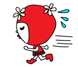 Red Fairy sticker #5590281