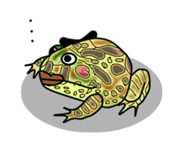Surprised tadpole sticker #5591122