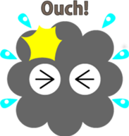 DOURAKU of the cloud sticker #5591544