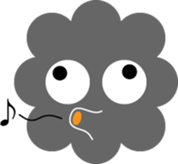 DOURAKU of the cloud sticker #5591559