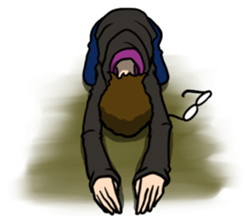 Shine! Useless human!! sticker #5591577