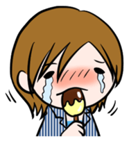 Shine! Useless human!! sticker #5591586