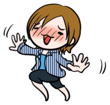 Shine! Useless human!! sticker #5591587