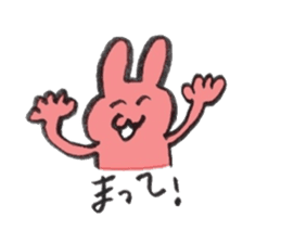 Daily life with cute rabbit sticker #5591898