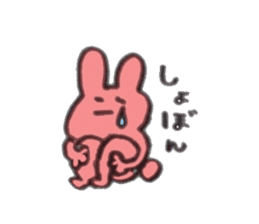 Daily life with cute rabbit sticker #5591914