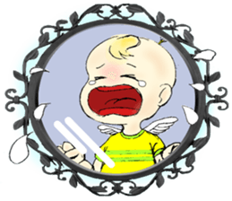 Baby who is in the Magic Mirror sticker #5591925