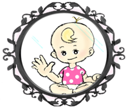 Baby who is in the Magic Mirror sticker #5591928