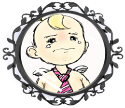 Baby who is in the Magic Mirror sticker #5591933