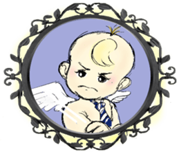 Baby who is in the Magic Mirror sticker #5591934
