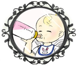 Baby who is in the Magic Mirror sticker #5591941