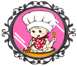 Baby who is in the Magic Mirror sticker #5591943