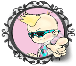 Baby who is in the Magic Mirror sticker #5591944
