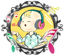 Baby who is in the Magic Mirror sticker #5591945