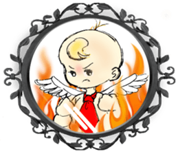 Baby who is in the Magic Mirror sticker #5591946