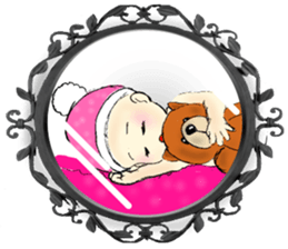 Baby who is in the Magic Mirror sticker #5591949