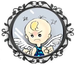 Baby who is in the Magic Mirror sticker #5591950