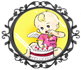 Baby who is in the Magic Mirror sticker #5591952