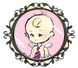 Baby who is in the Magic Mirror sticker #5591963