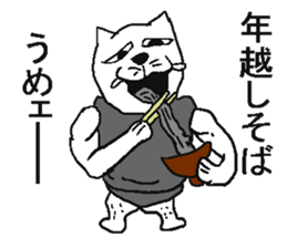 New year cat sticker #5592196