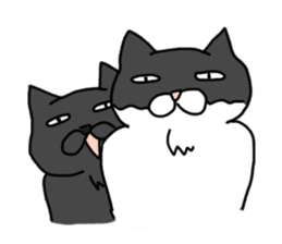 Yasagure cats sticker #5592204
