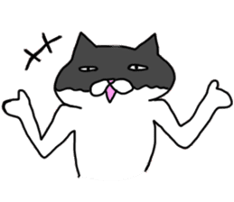 Yasagure cats sticker #5592208