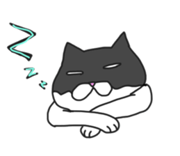 Yasagure cats sticker #5592211