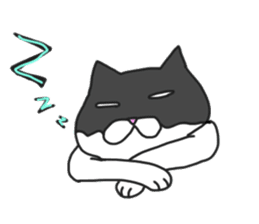 Yasagure cats sticker #5592211