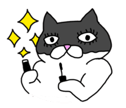 Yasagure cats sticker #5592213