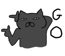 Yasagure cats sticker #5592214