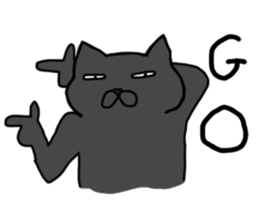 Yasagure cats sticker #5592214