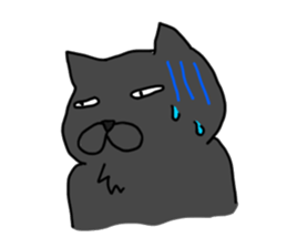 Yasagure cats sticker #5592220