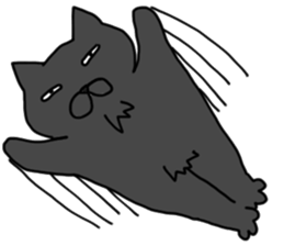 Yasagure cats sticker #5592226